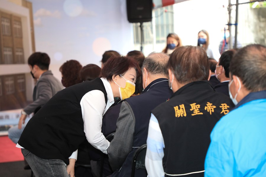台中市南區區公所舊廳舍(長春閱覽室)耐震補強及修繕工程祈福儀式