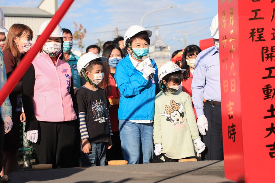 大雅區「十四張圳周邊閒置空間活化第二期改善工程」開工動土典禮