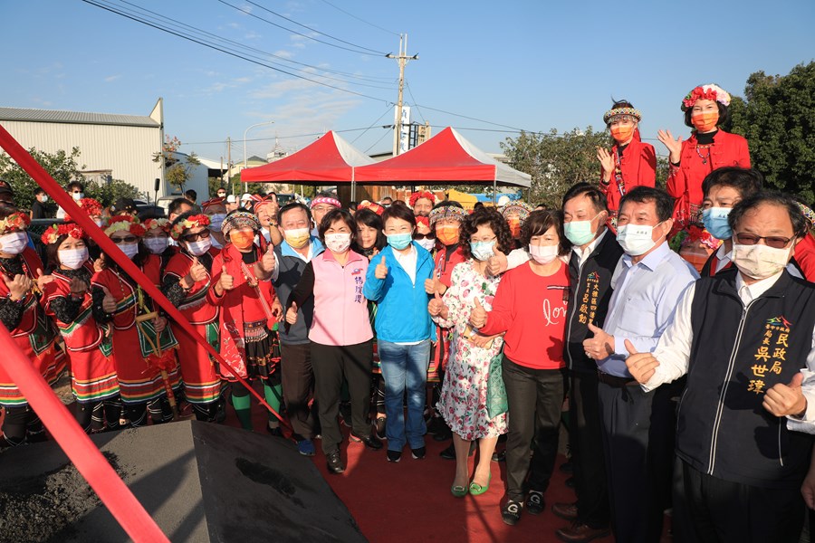 大雅區「十四張圳周邊閒置空間活化第二期改善工程」開工動土典禮