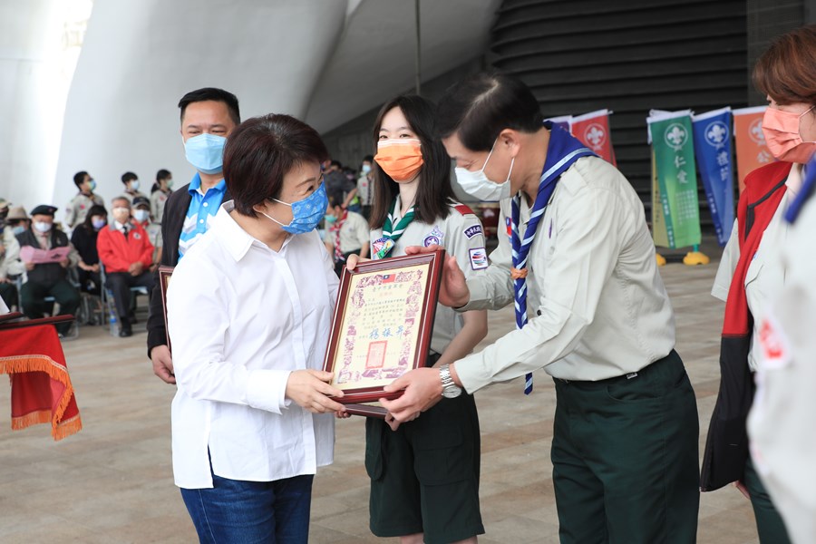 台中市111年童軍節慶祝大會