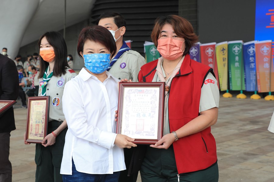 台中市111年童軍節慶祝大會