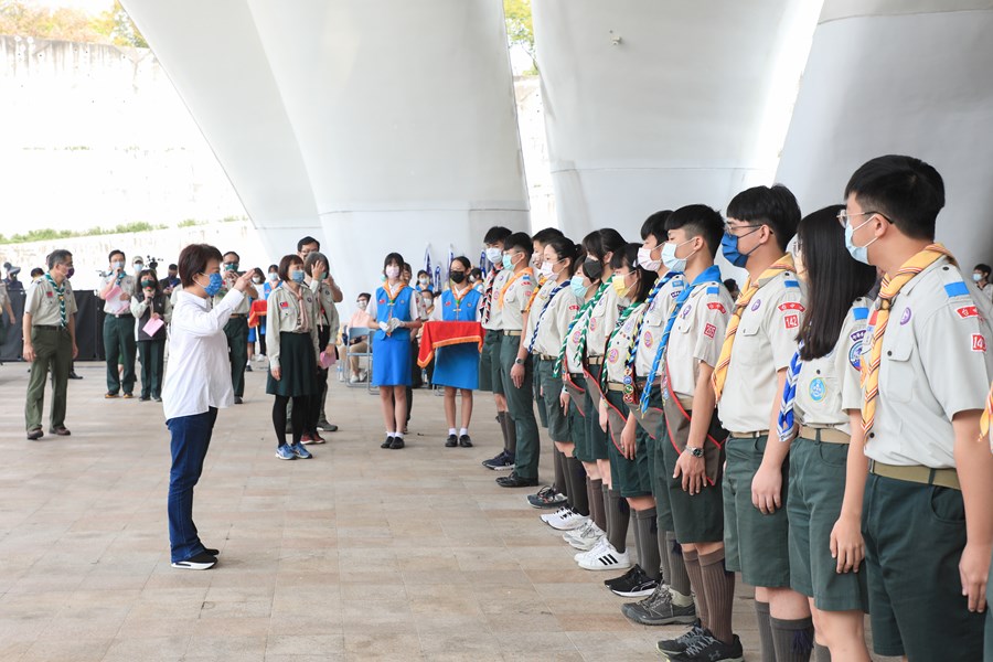 台中市111年童軍節慶祝大會