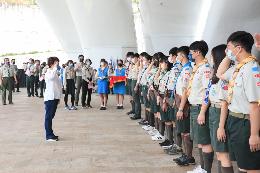 台中市111年童軍節慶祝大會