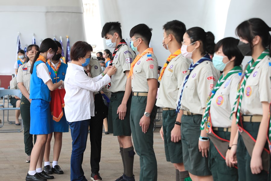 台中市111年童軍節慶祝大會