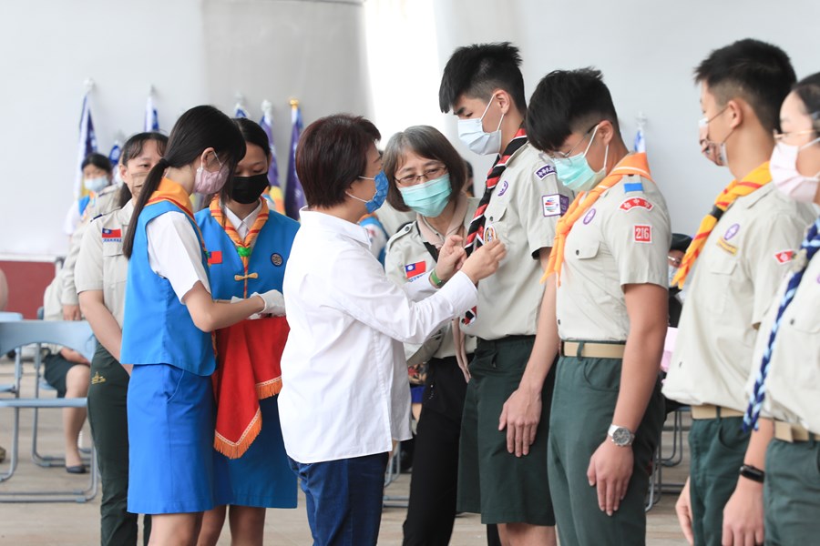 台中市111年童軍節慶祝大會