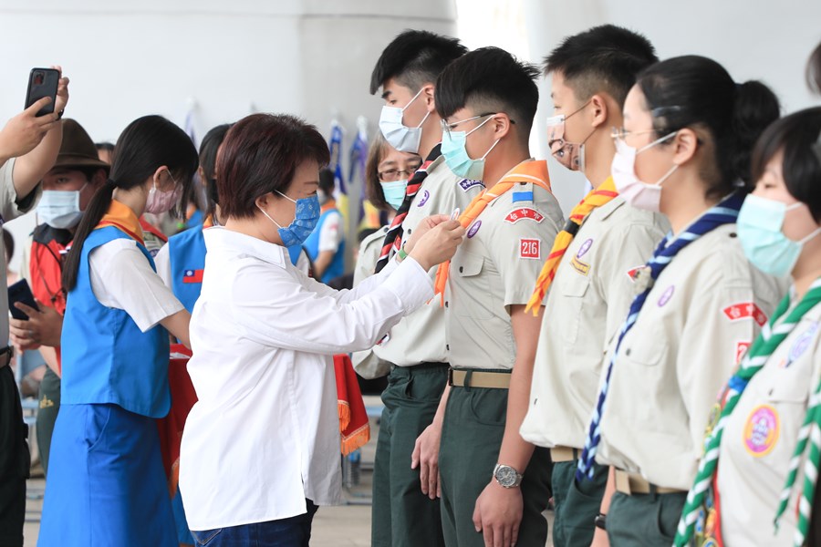 台中市111年童軍節慶祝大會