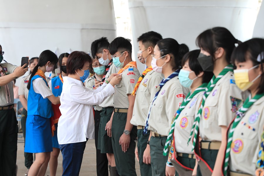 台中市111年童軍節慶祝大會