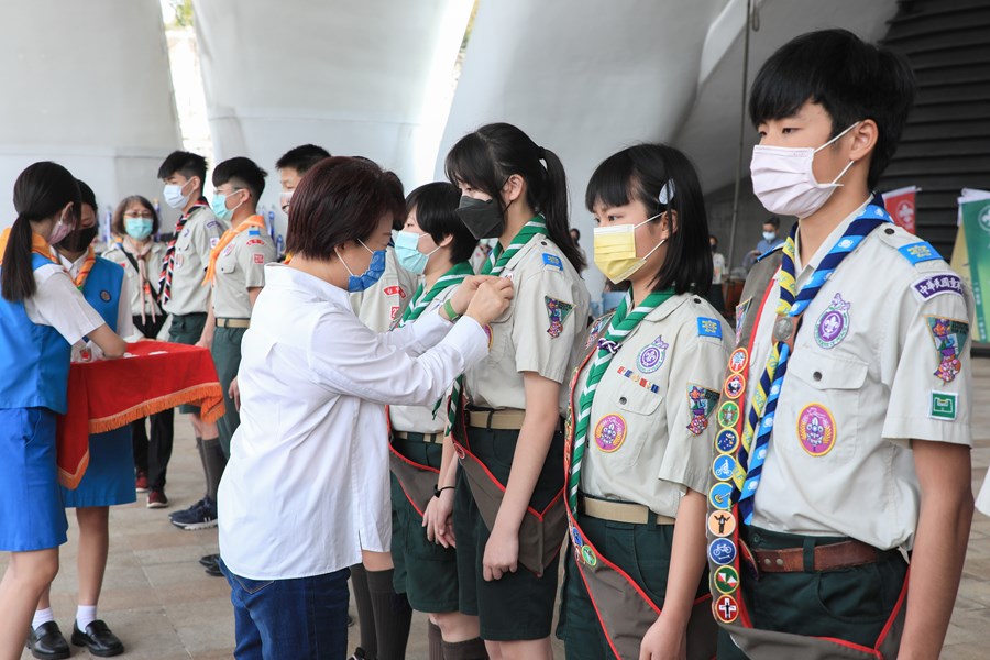 台中市111年童軍節慶祝大會