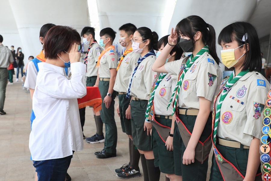 台中市111年童軍節慶祝大會