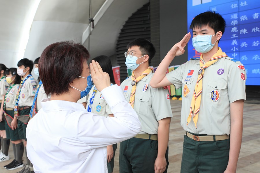 台中市111年童軍節慶祝大會