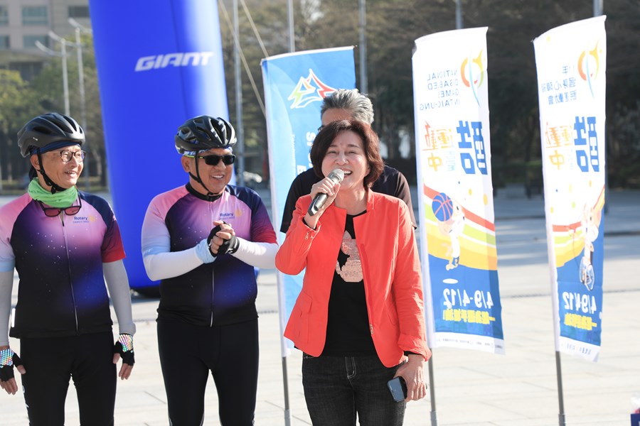2022國際扶輪3462地區自行車公益環島啟程儀式