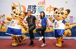 運動局長李昱叡、台中市代表隊田徑好手許樂