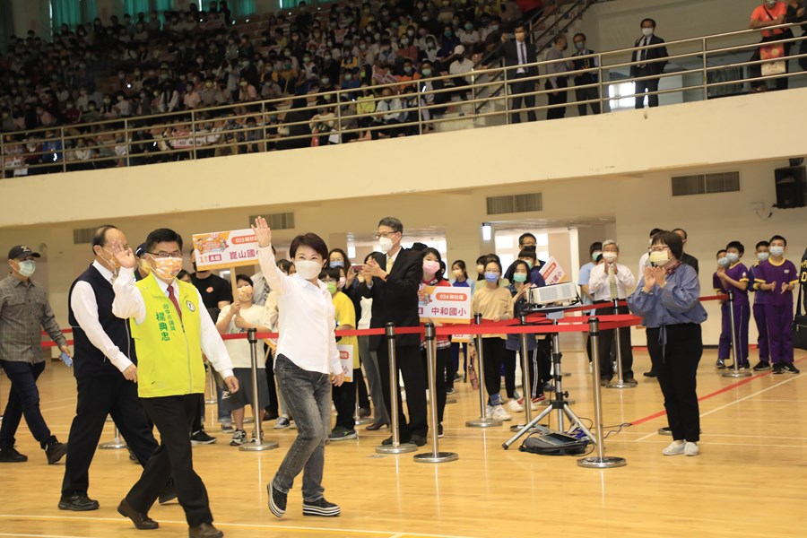 台中市111年模範兒童暨健康兒童與市長合影活動