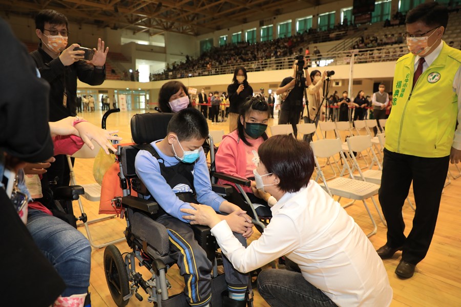 台中市111年模範兒童暨健康兒童與市長合影活動