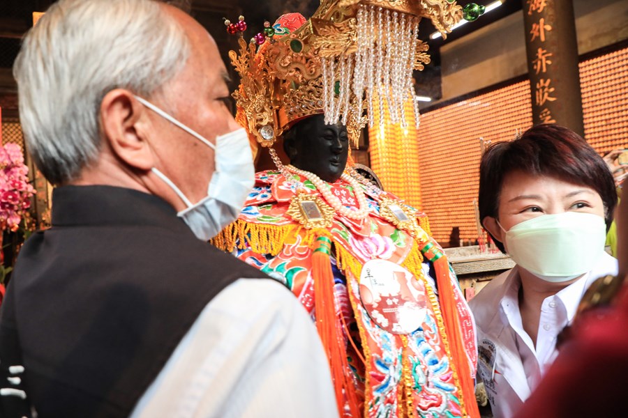 台中樂成宮「旱溪媽祖遶境十八庄」起駕儀式