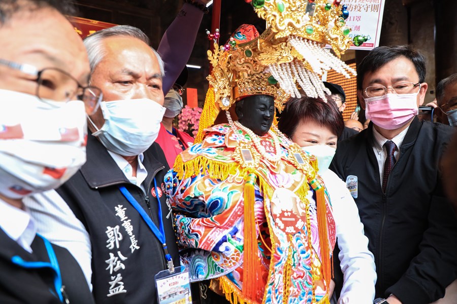 台中樂成宮「旱溪媽祖遶境十八庄」起駕儀式