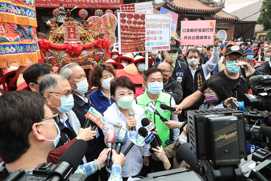 台中樂成宮「旱溪媽祖遶境十八庄」起駕儀式