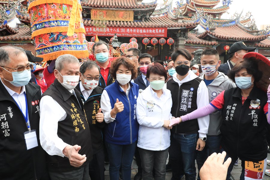 台中樂成宮「旱溪媽祖遶境十八庄」起駕儀式