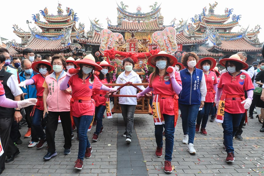 台中樂成宮「旱溪媽祖遶境十八庄」起駕儀式