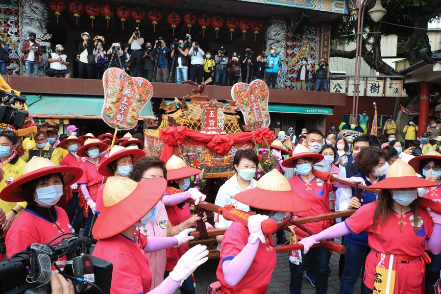 台中樂成宮「旱溪媽祖遶境十八庄」起駕儀式