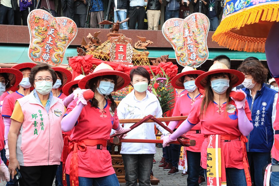 台中樂成宮「旱溪媽祖遶境十八庄」起駕儀式