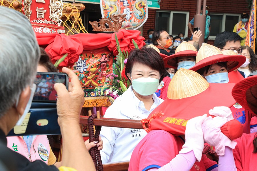 台中樂成宮「旱溪媽祖遶境十八庄」起駕儀式