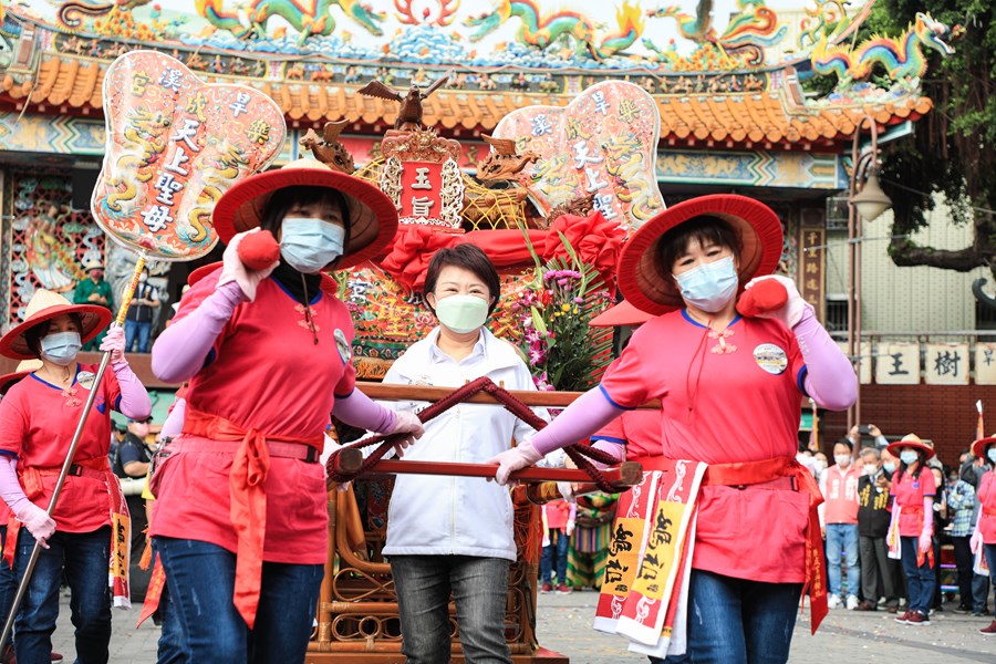 台中樂成宮「旱溪媽祖遶境十八庄」起駕儀式