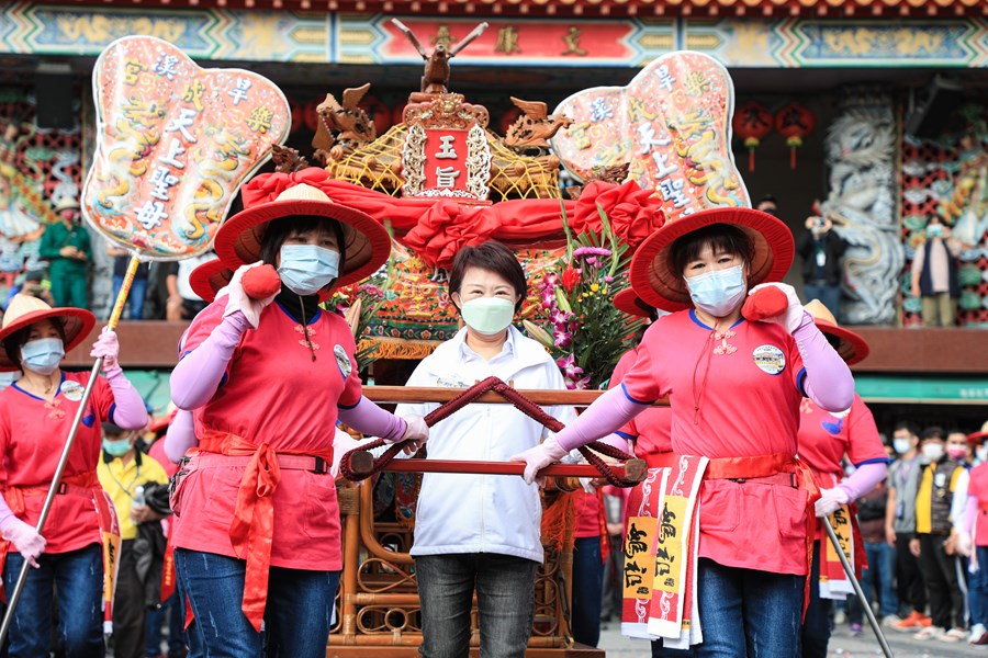 台中樂成宮「旱溪媽祖遶境十八庄」起駕儀式