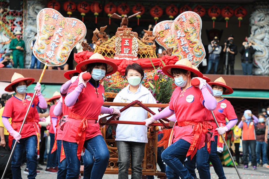 台中樂成宮「旱溪媽祖遶境十八庄」起駕儀式