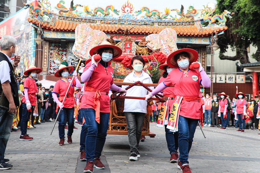 台中樂成宮「旱溪媽祖遶境十八庄」起駕儀式