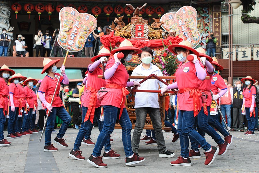 台中樂成宮「旱溪媽祖遶境十八庄」起駕儀式