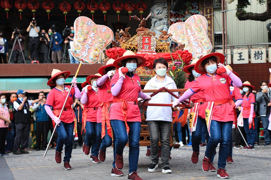 台中樂成宮「旱溪媽祖遶境十八庄」起駕儀式