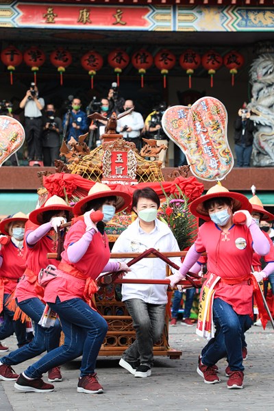 台中樂成宮「旱溪媽祖遶境十八庄」起駕儀式