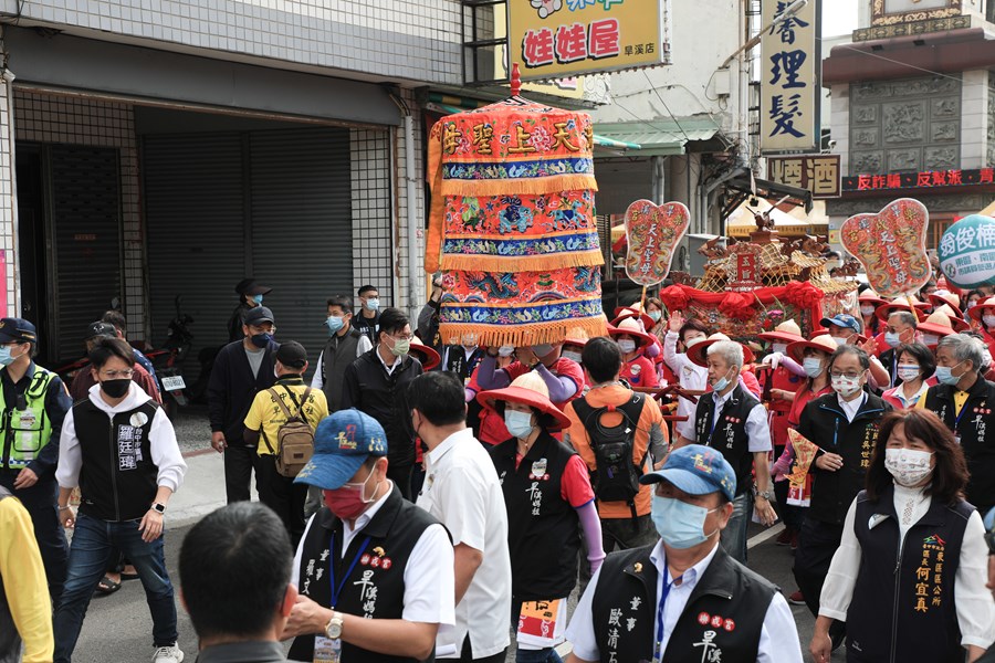 台中樂成宮「旱溪媽祖遶境十八庄」起駕儀式