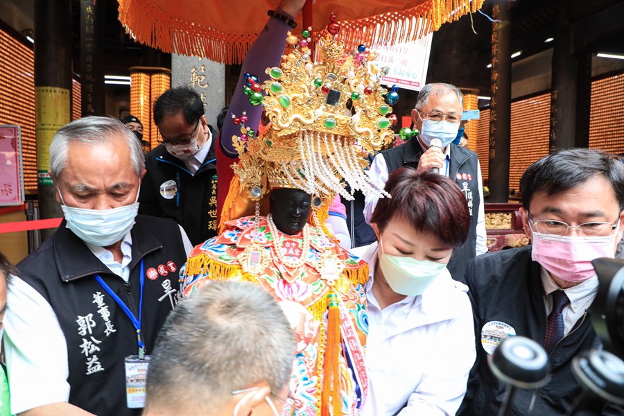 台中樂成宮「旱溪媽祖遶境十八庄」起駕儀式