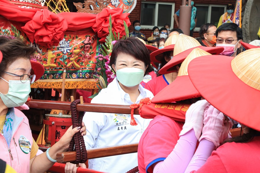 台中樂成宮「旱溪媽祖遶境十八庄」起駕儀式