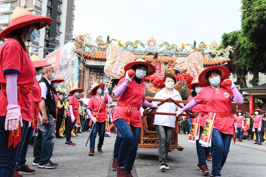 台中樂成宮「旱溪媽祖遶境十八庄」起駕儀式