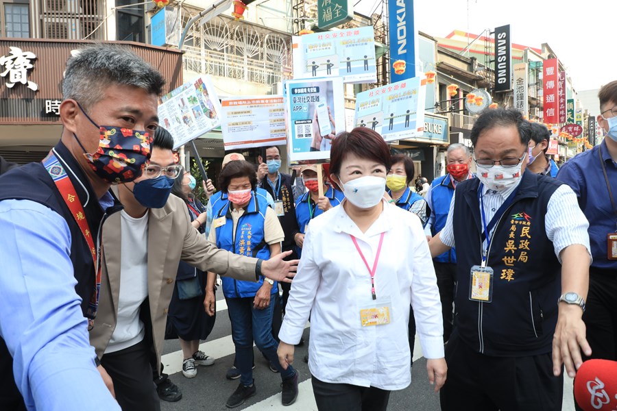 繞境活動防疫視察與參拜祈福