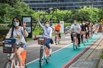 台中市iBike倍增計畫YouBike2.0突破1100站暨導入YouBike2.0E電輔車記者會