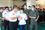 國軍支援台中市COVID-19防疫勤務啟動典禮