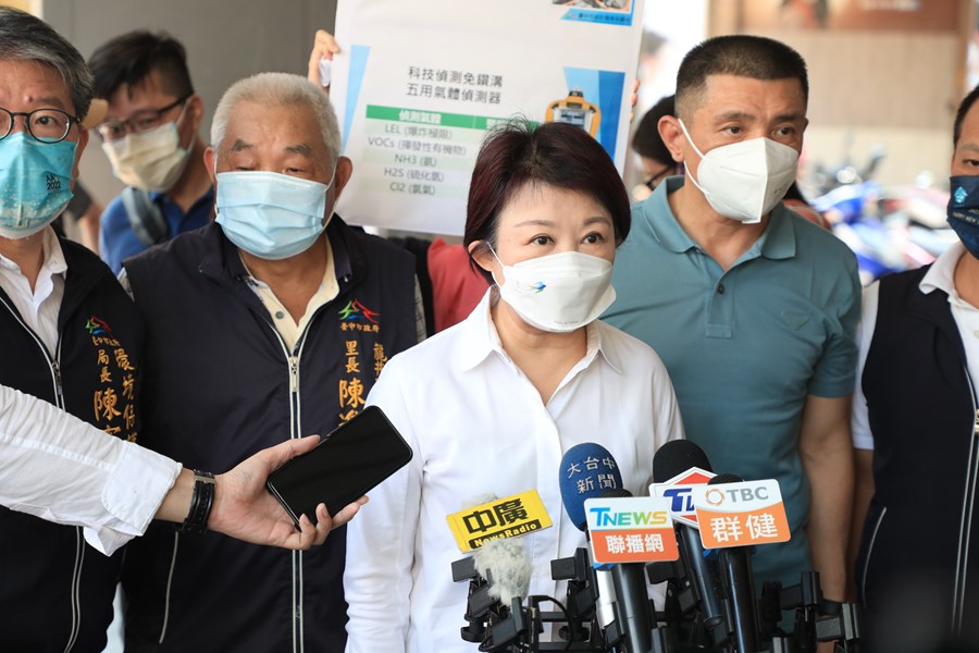台中加強防汛 視察水溝清淤 感謝幕後環保英雄