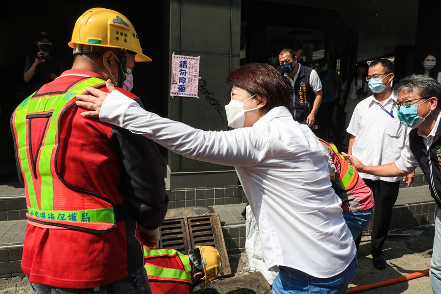 台中加強防汛 視察水溝清淤 感謝幕後環保英雄