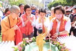 大台中佛教會慶祝112年度佛誕節舉行佛教會所屬各寺院聯合「浴佛法會典禮」--TSAI (44)