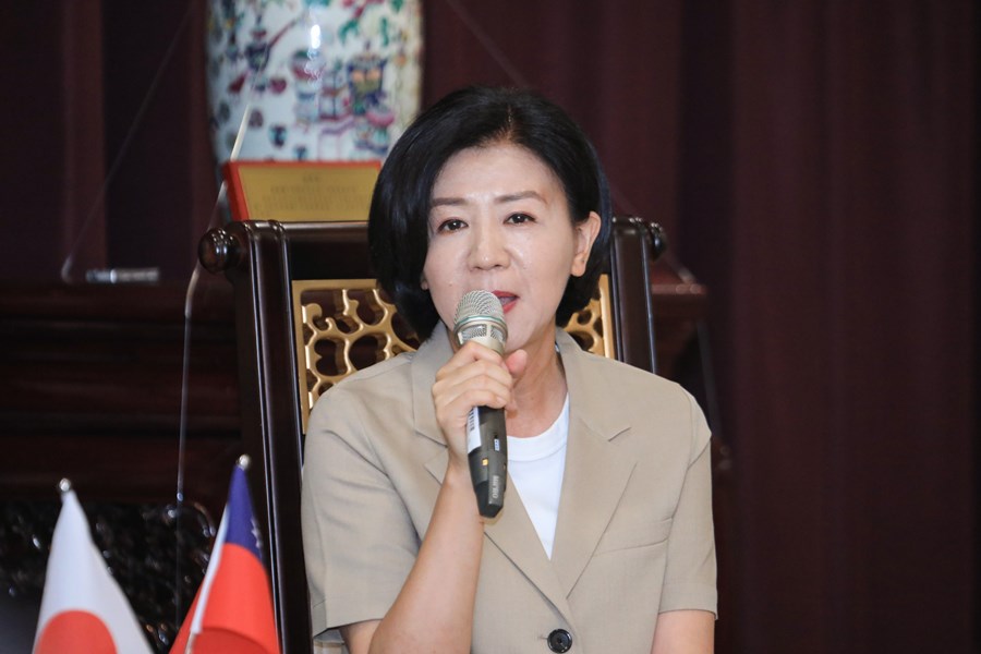 日本宮崎縣議會日台友好議員連盟星原透會長蒞府拜會 (2)