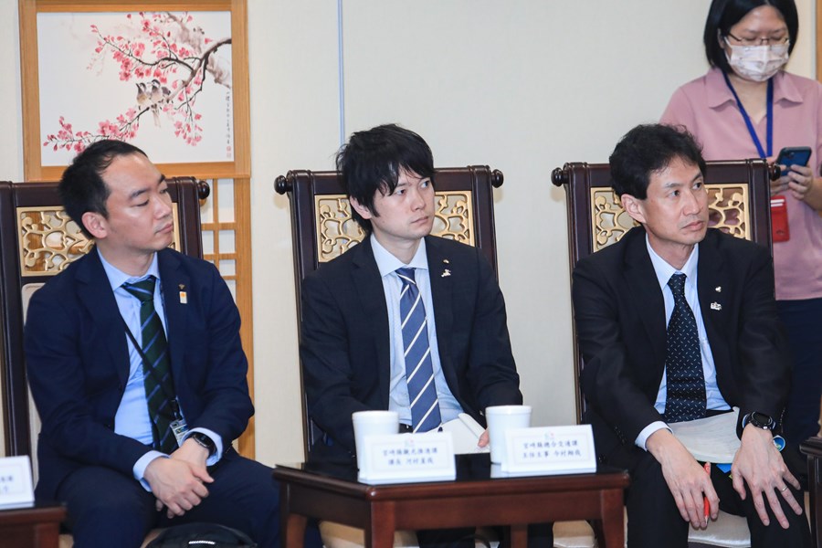 日本宮崎縣議會日台友好議員連盟星原透會長蒞府拜會 (29)