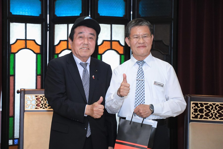 日本宮崎縣議會日台友好議員連盟星原透會長蒞府拜會 (45)