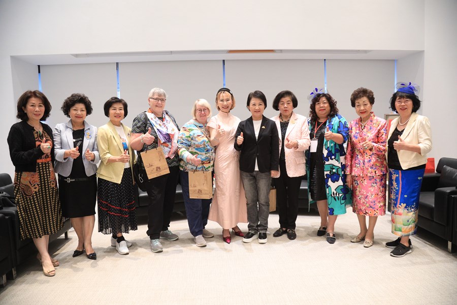 國際蘭馨交流協會國際總會(SI)主席等一行蒞府拜會市長--TSAI (47)