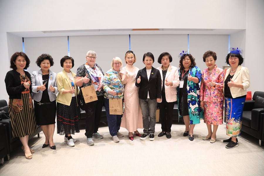 國際蘭馨交流協會國際總會(SI)主席等一行蒞府拜會市長--TSAI (48)