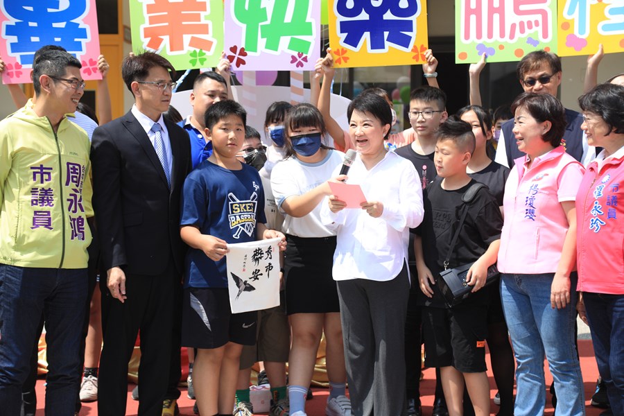 神岡區社口國小西棟大樓、跑道、通學步道及人行道落成典禮--TSAI (68)