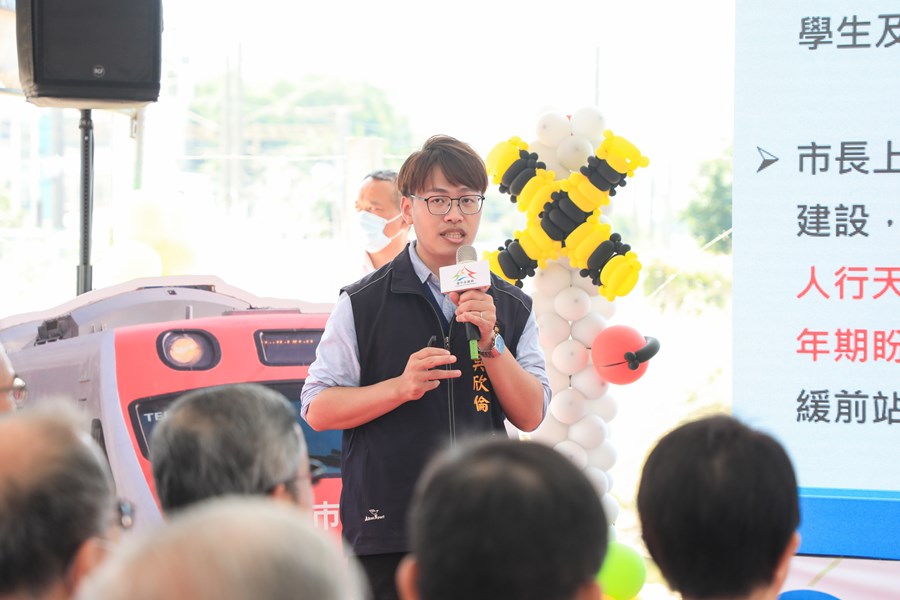 清水區清水車站人行跨站天橋工程完工啟用典禮 (31)